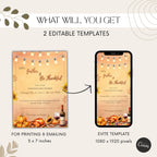 Rustic Thanksgiving Dinner Invitation