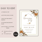 Floral Housewarming Party Invitation