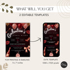 Galentines Girls Night Invitation
