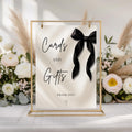 Black Bow Cards & Gifts Sign