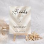 Elegant Gender Reveal Books for Baby Sign