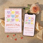 Candy Hearts Galentine's Party Invitation