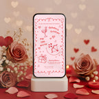 Handdrawn Galentine's Girls Night Invitation