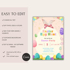 Easter Egg Hunt Party Invitation