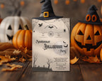 Vintage Spooktacular Halloween Party Invitation