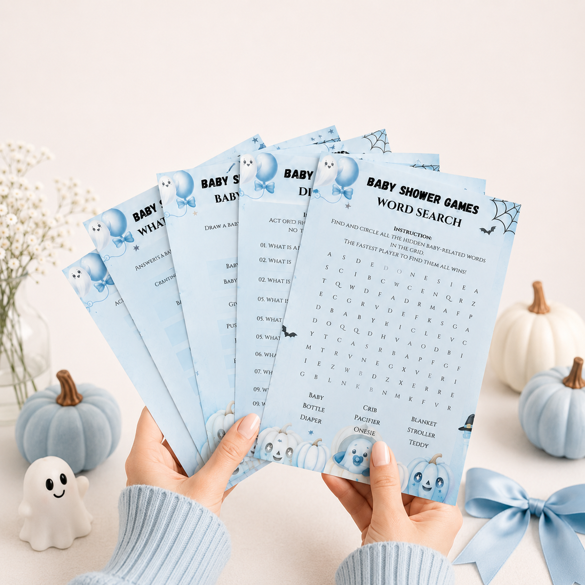 19 Little Boo Baby Shower Games With Answers